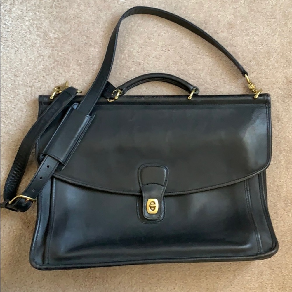 Coach Leather Laptop Bag Breifcase